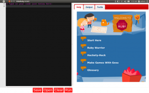 KidsRuby on Ubuntu